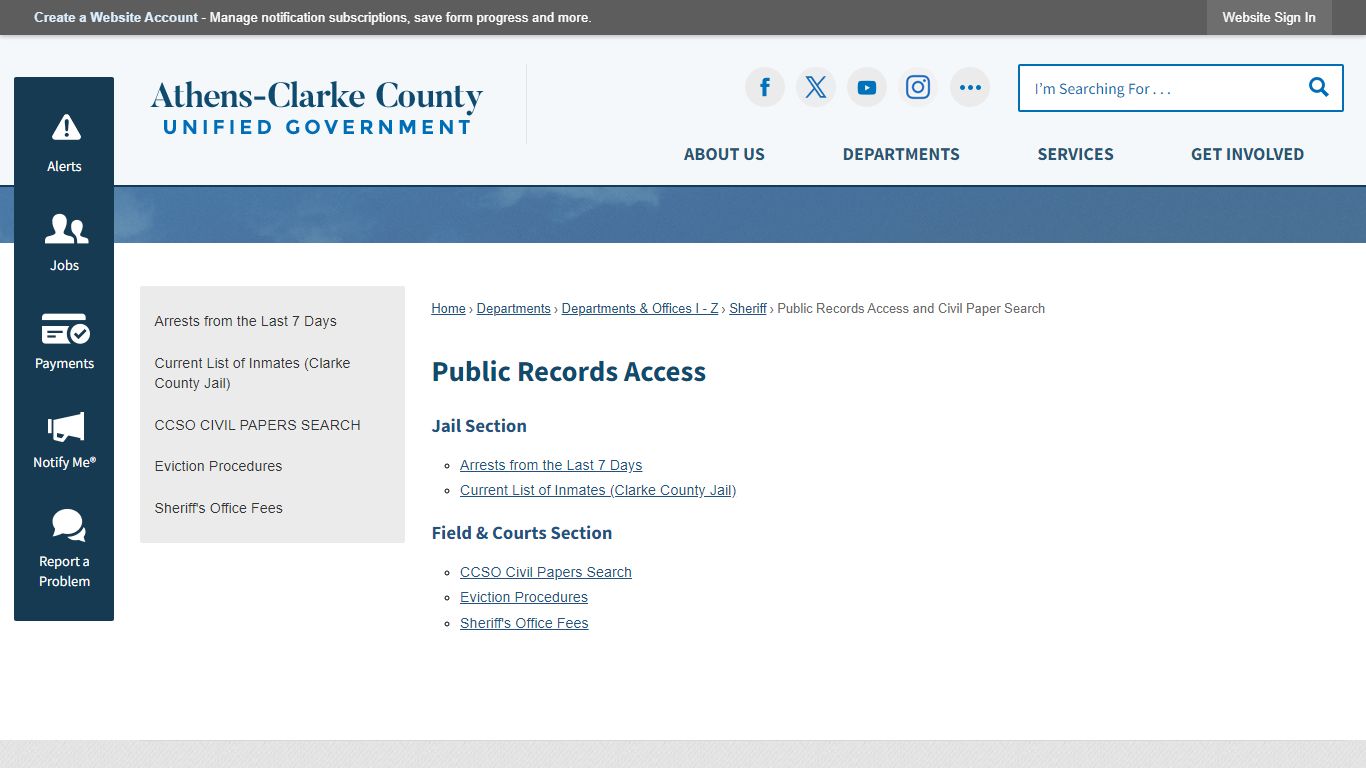 Public Records Access | Athens-Clarke County, GA - ACCGov